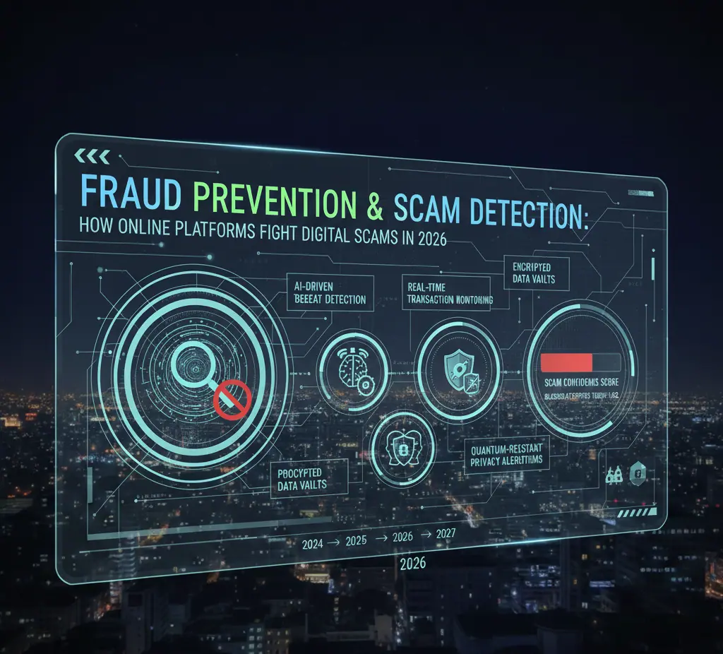 Fraud Prevention and Scam Detection: How Online Platforms Fight Digital Scams in 2026